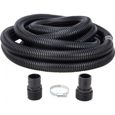 Star Universal Discharge Hose Kit  1-1/4 Inch Hose with 1-1/2" and 1-1/4" Adapters  24 feet - B07C3CXZS4